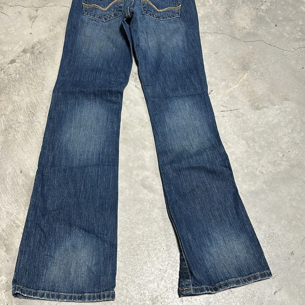 us polo assn jeans‎ size 3/4 university low rise boot cut dark denim / Box 2-60